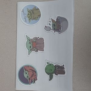 Baby Yoda Stickers Bundle